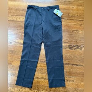 NWT- PGA Official Boys Black Pants- Technical Uniform Pant